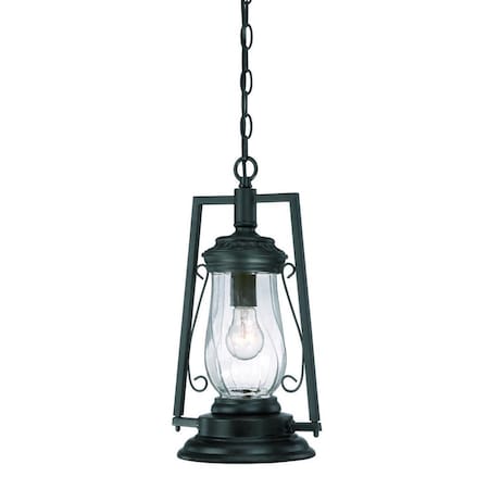 Estallar 17 x 9 x 9 in. Kero 1-light Matte Black Hanging Light ES3090820